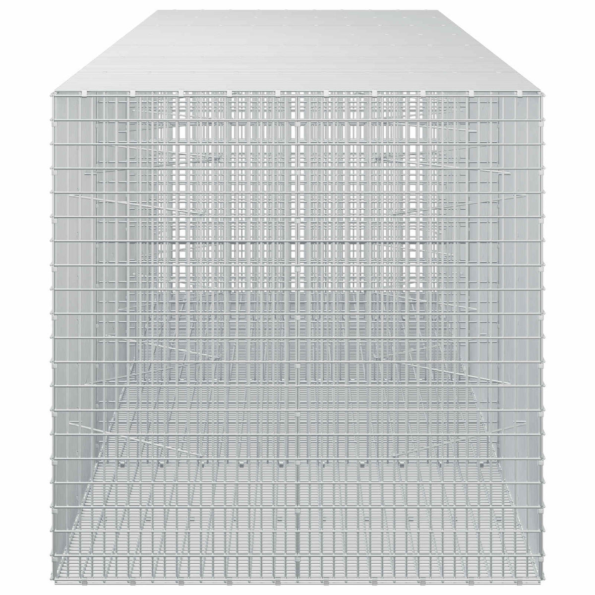 Gabion s žicom debljine 3,5 mm i mrežom 5x2,5 cm 350x100x100 cm