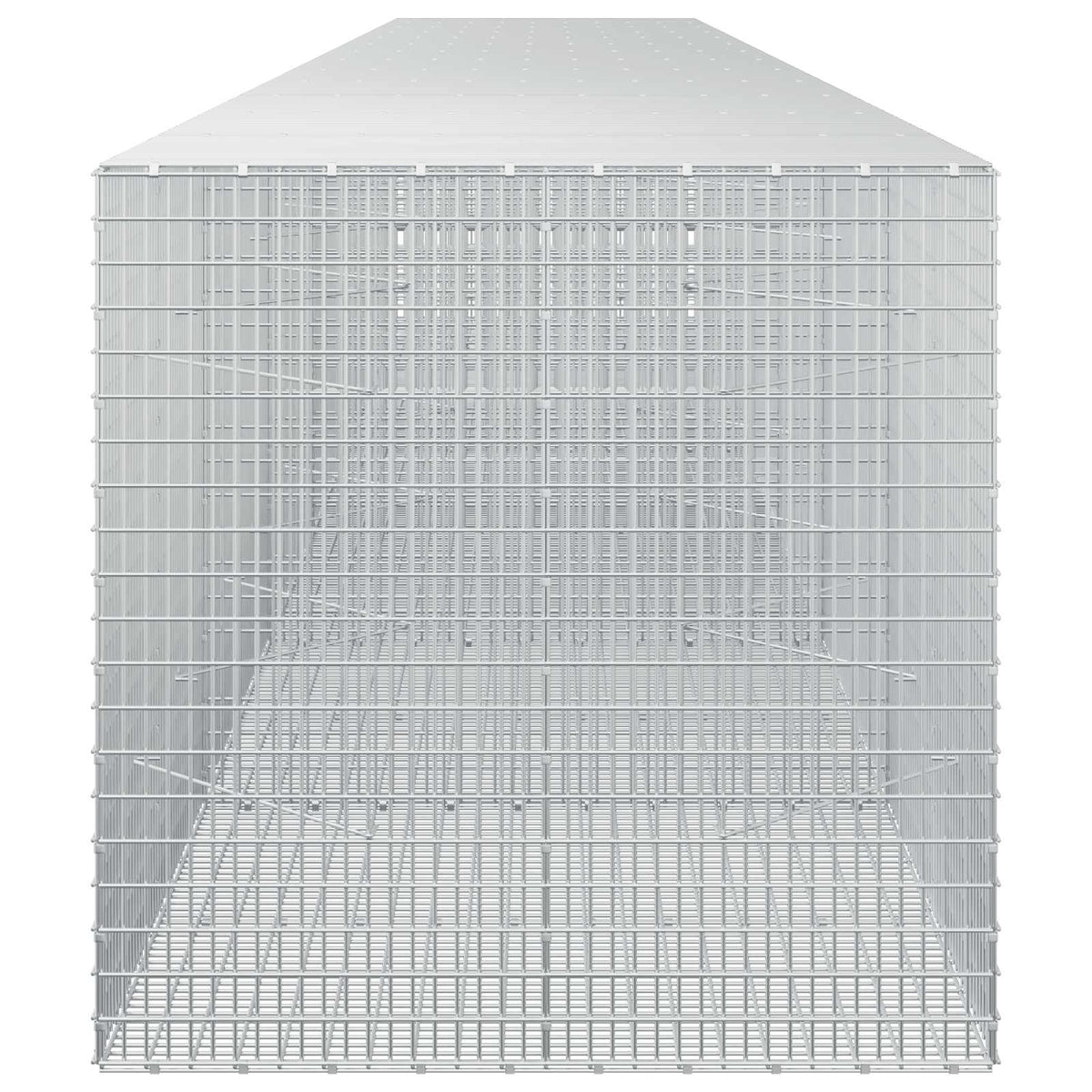 Gabion s žicom debljine 3,5 mm i mrežom 5x2,5 cm 650x100x100 cm