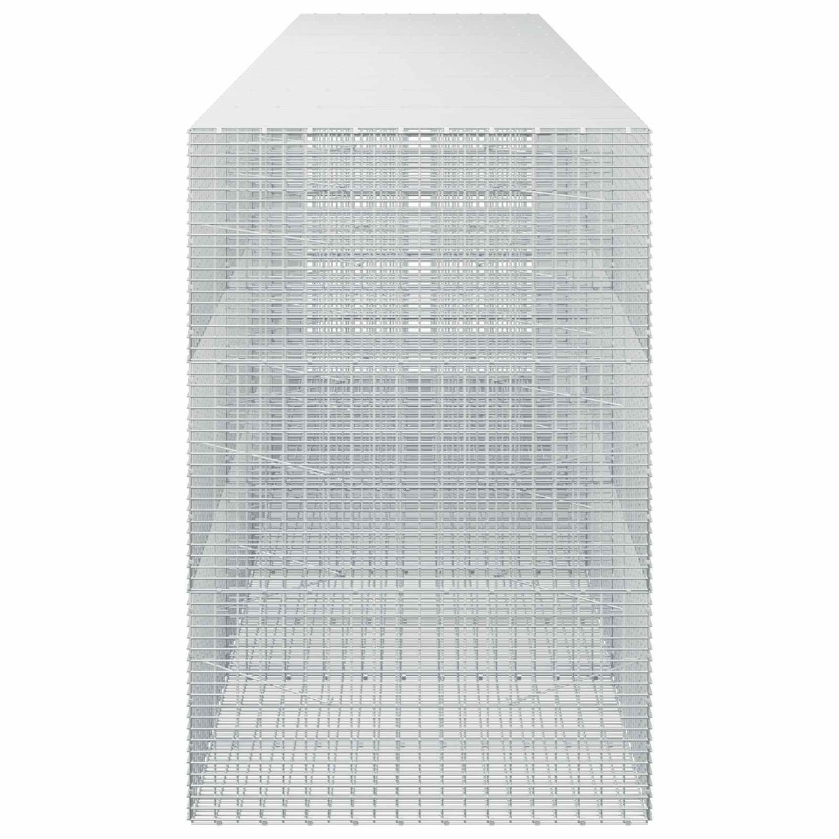 Gabion s žicom debljine 3,5 mm i mrežom 5x2,5 cm 500x100x150 cm