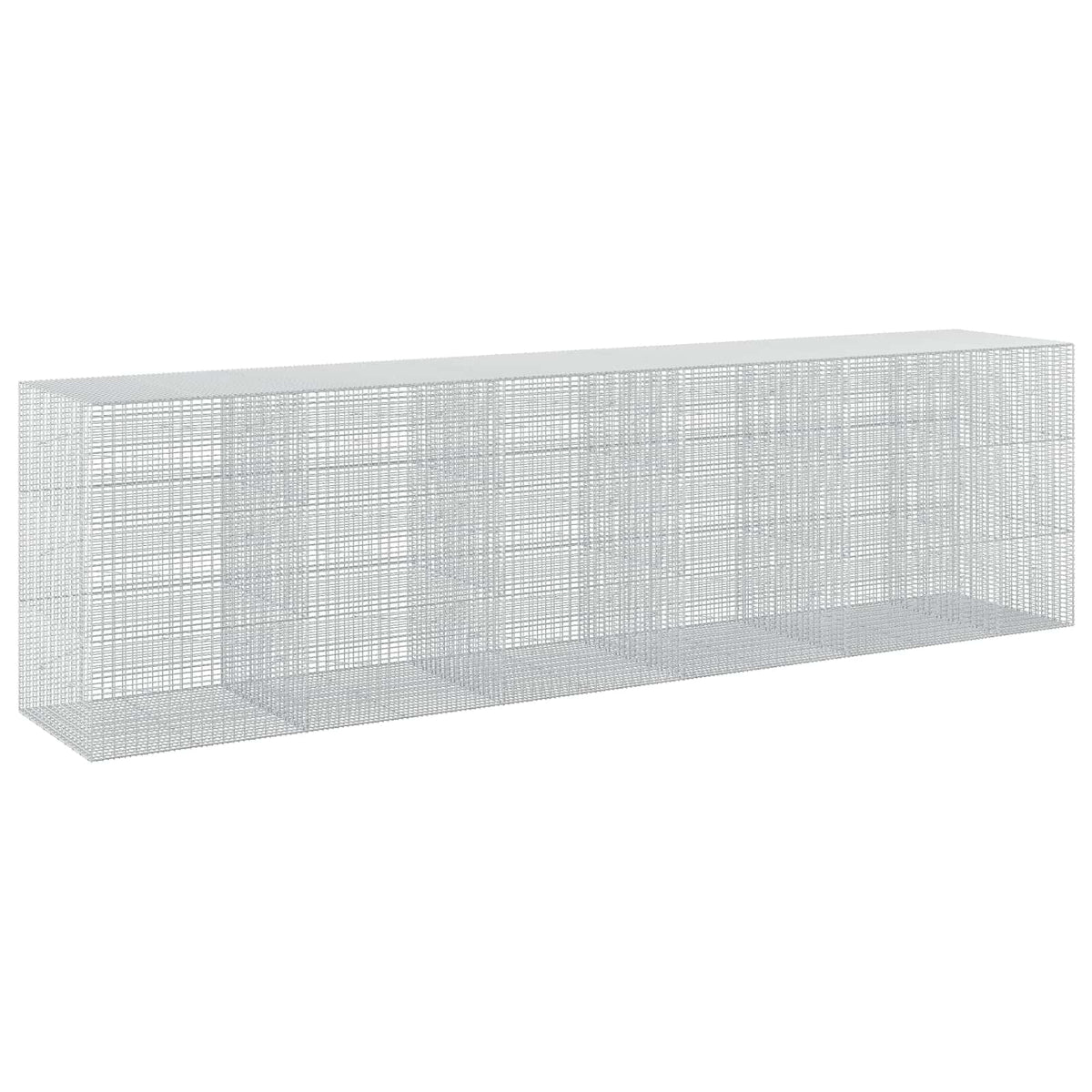Gabion s žicom debljine 3,5 mm i mrežom 5x2,5 cm 550x100x150 cm