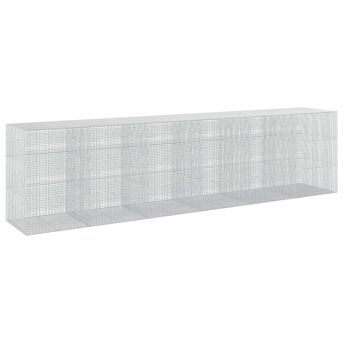 Gabion s žicom debljine 3,5 mm i mrežom 5x2,5 cm 600x100x150 cm