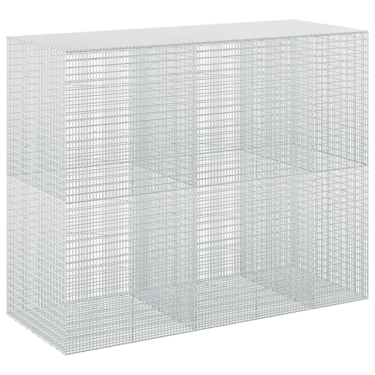 Gabion s žicom debljine 3,5 mm i mrežom 5x2,5 cm 250x100x200 cm
