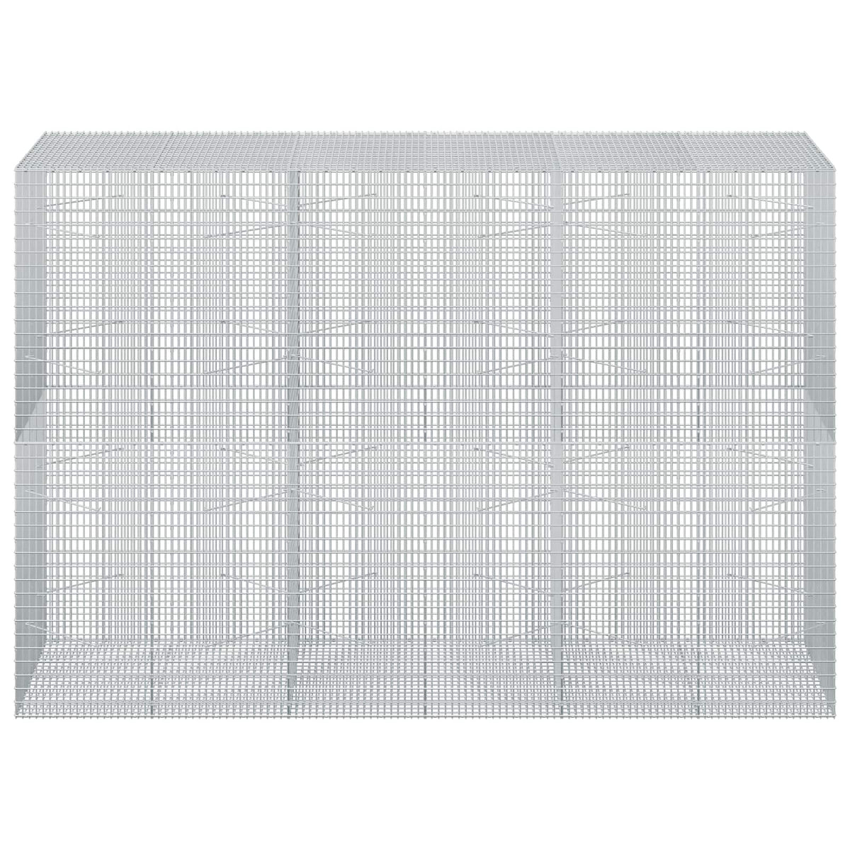Gabion s žicom debljine 3,5 mm i mrežom 5x2,5 cm 300x100x200 cm