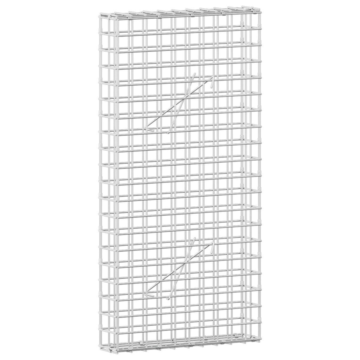 Gabion s žicom debljine 3,5 mm i mrežom 5x5 cm 50x10x100 cm