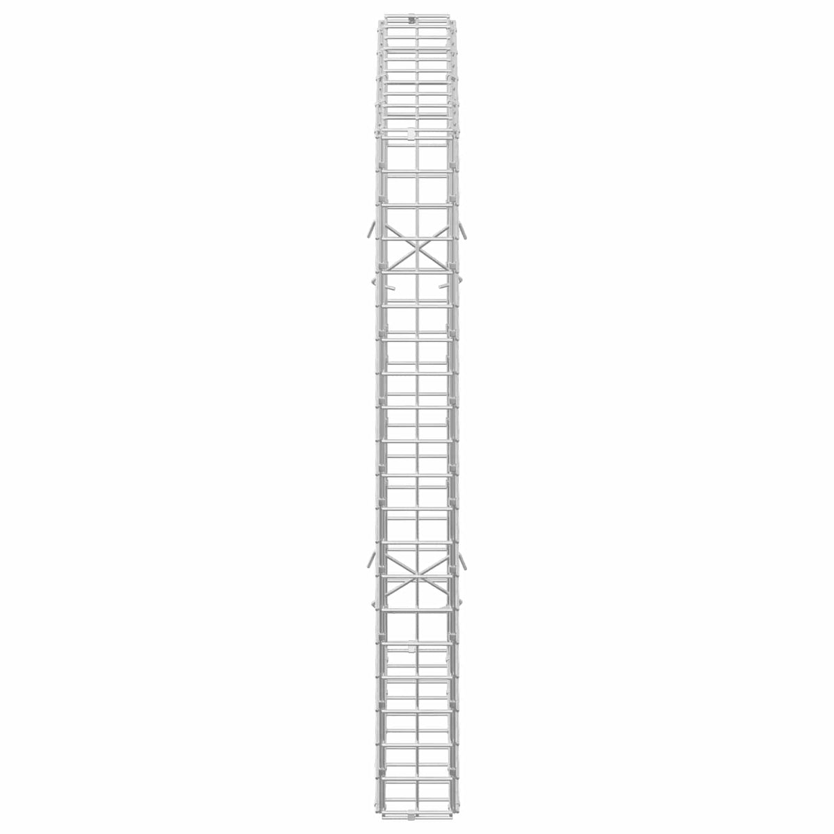 Gabion s žicom debljine 3,5 mm i mrežom 5x5 cm 50x10x100 cm