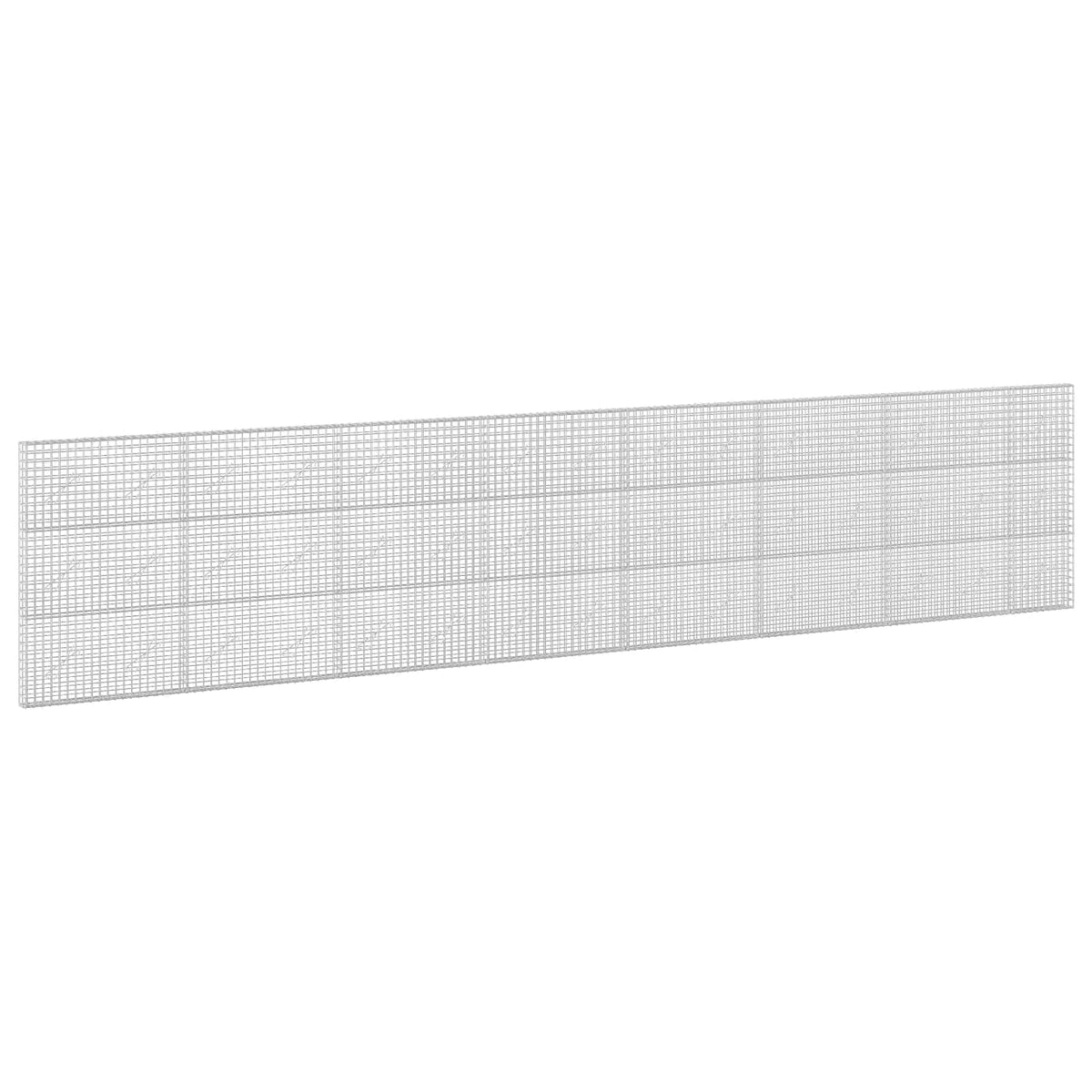 Gabion s žicom debljine 3,5 mm i mrežom 5x5 cm 750x10x150 cm