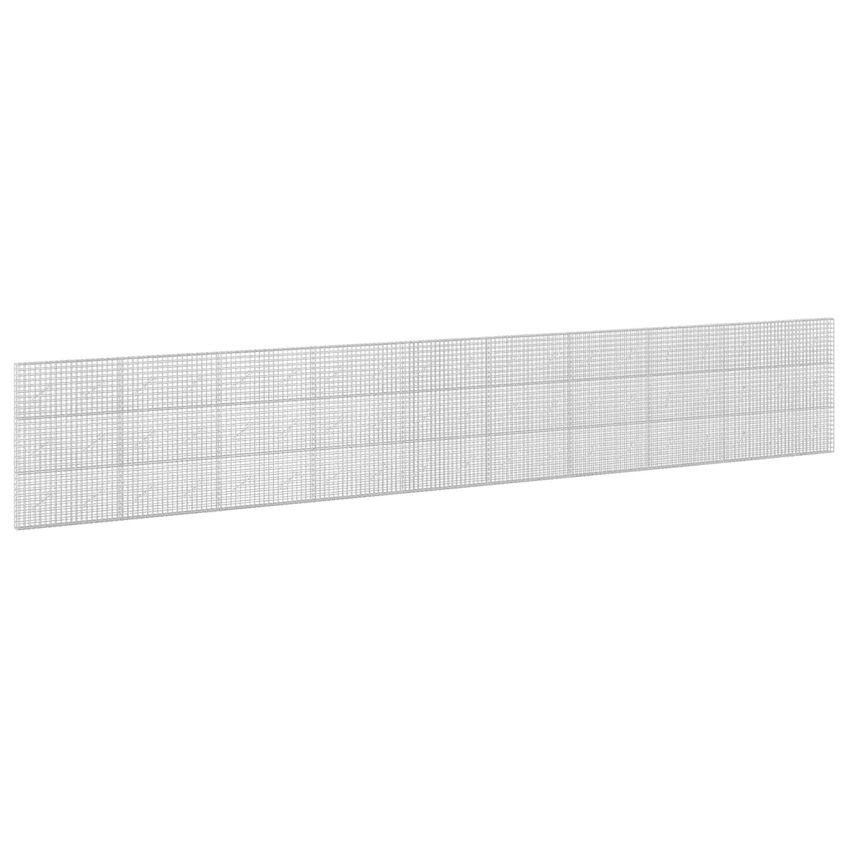 Gabion s žicom debljine 3,5 mm i mrežom 5x5 cm 950x10x150 cm