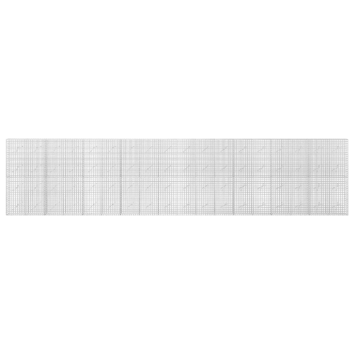 Gabion s žicom debljine 3,5 mm i mrežom 5x5 cm 900x10x200 cm