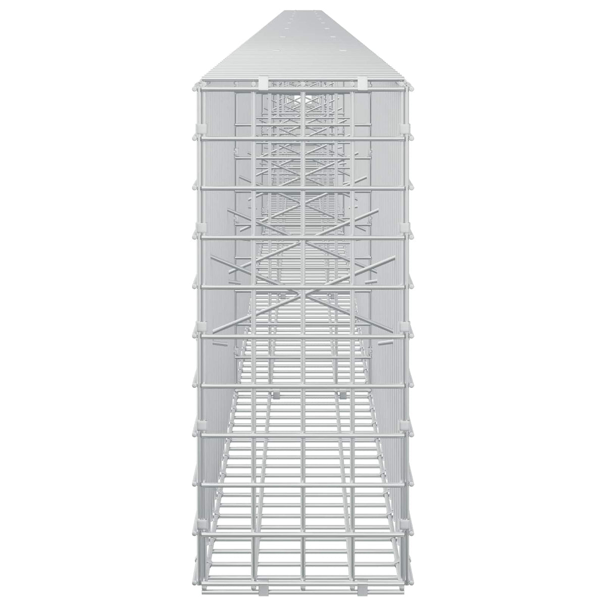 Gabion s žicom debljine 3,5 mm i mrežom 5x5 cm 900x20x50 cm