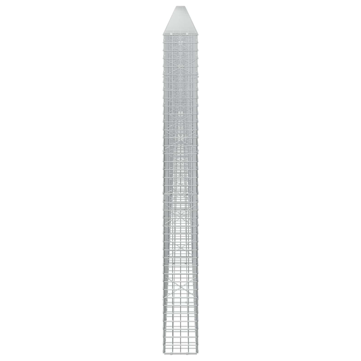 Gabion s žicom debljine 3,5 mm i mrežom 5x5 cm 850x20x200 cm