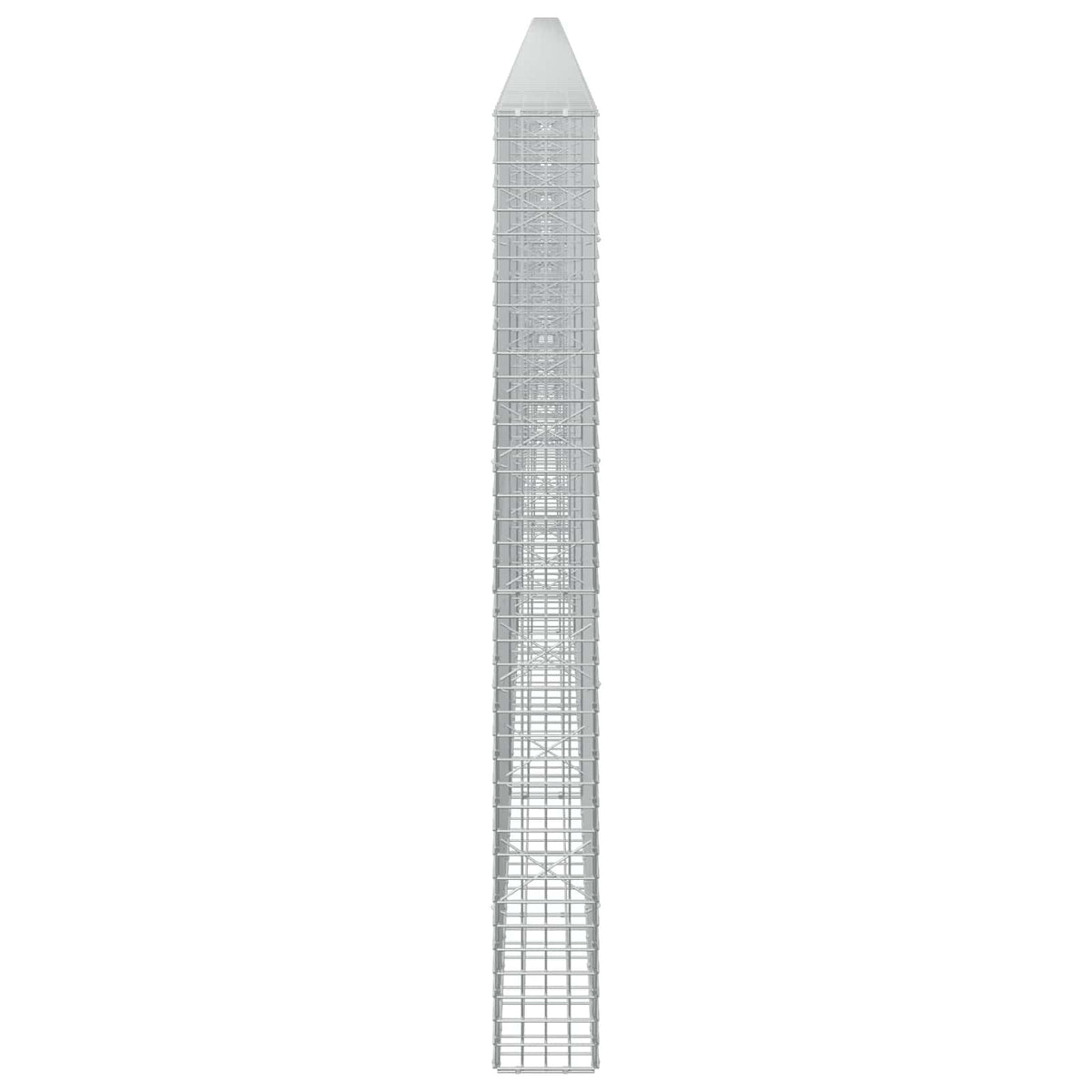 Gabion s žicom debljine 3,5 mm i mrežom 5x5 cm 900x20x200 cm