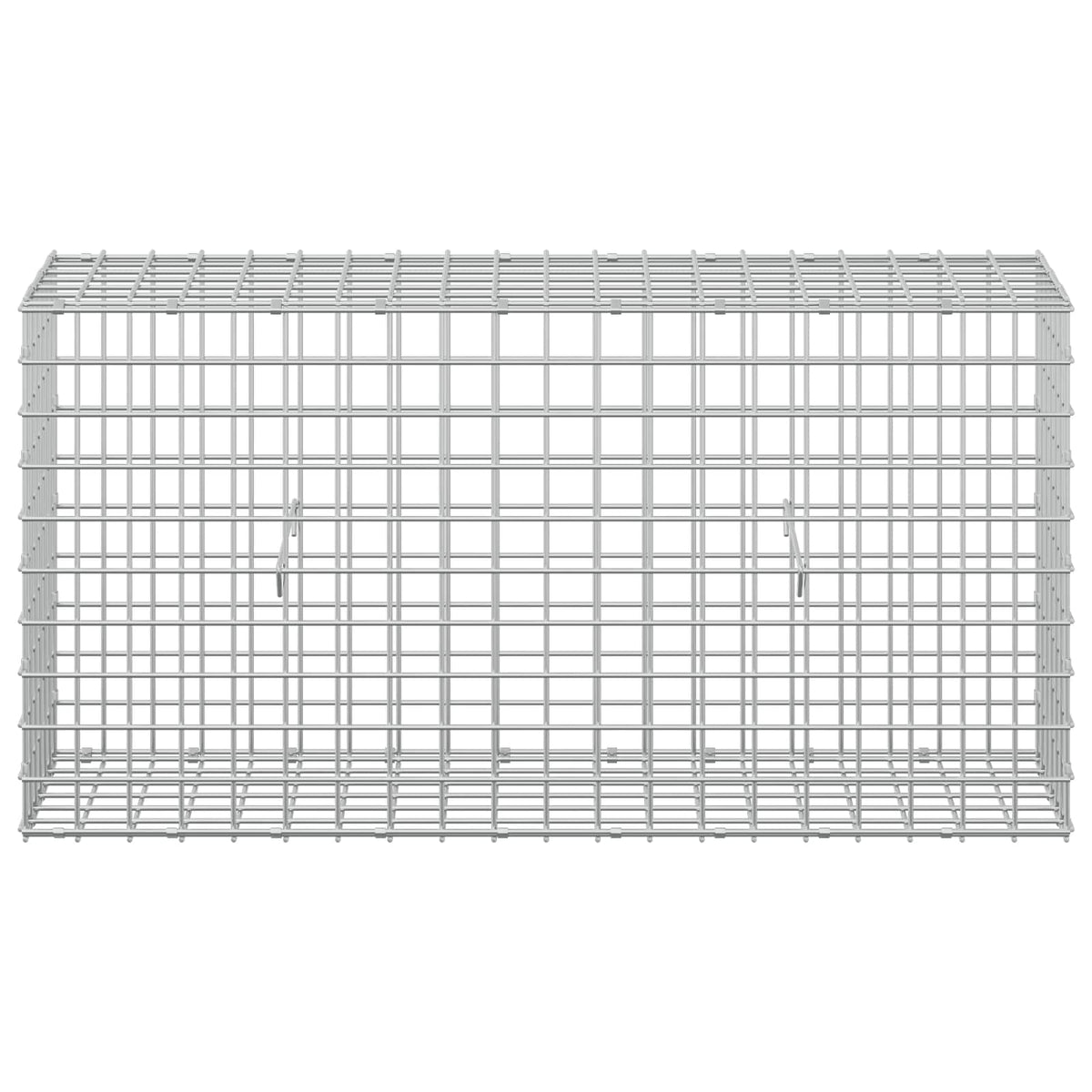 Gabion s žicom debljine 3,5 mm i mrežom 5x5 cm 100x30x50 cm
