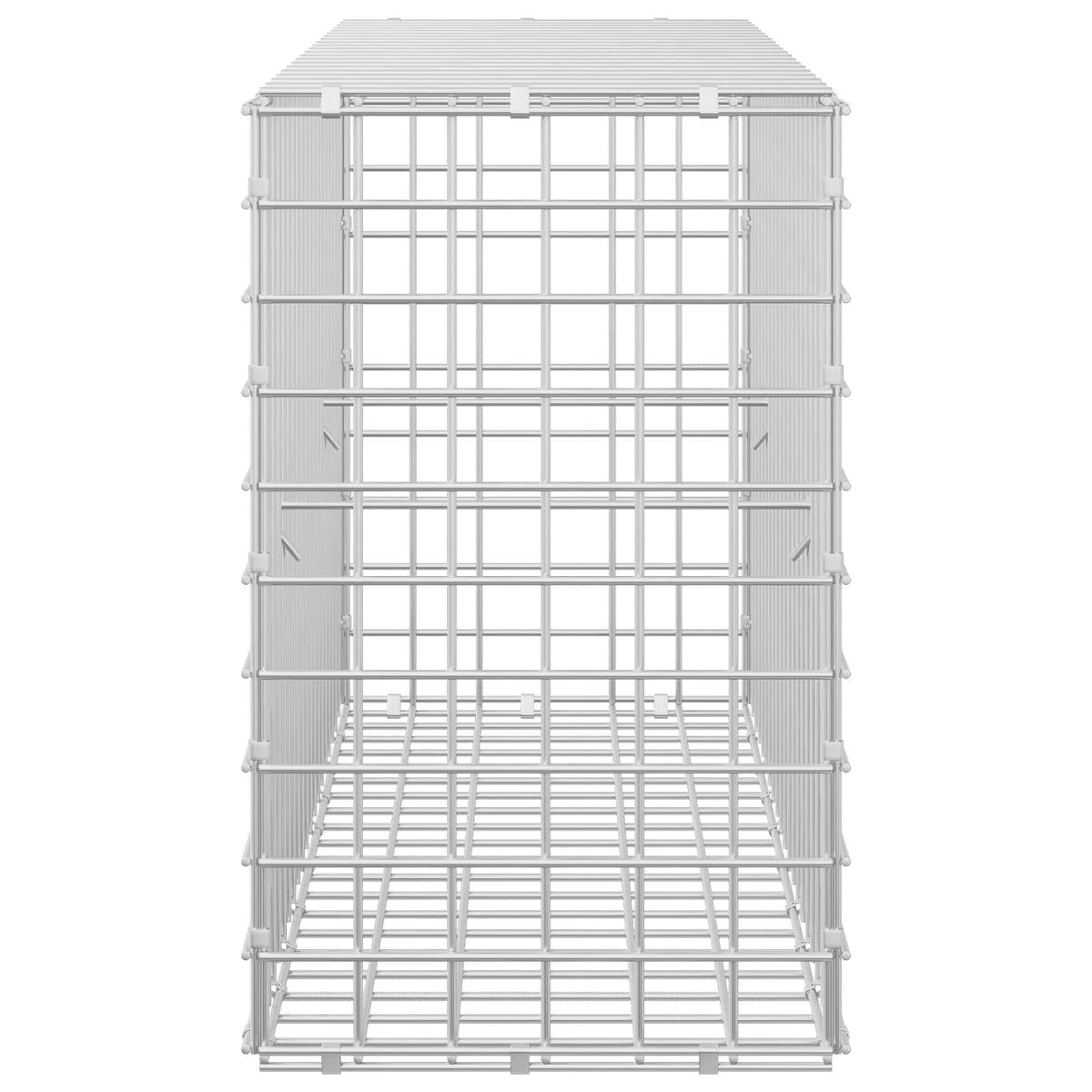 Gabion s žicom debljine 3,5 mm i mrežom 5x5 cm 100x30x50 cm