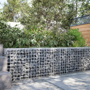 Gabion s žicom debljine 3,5 mm i mrežom 5x5 cm 150x30x50 cm