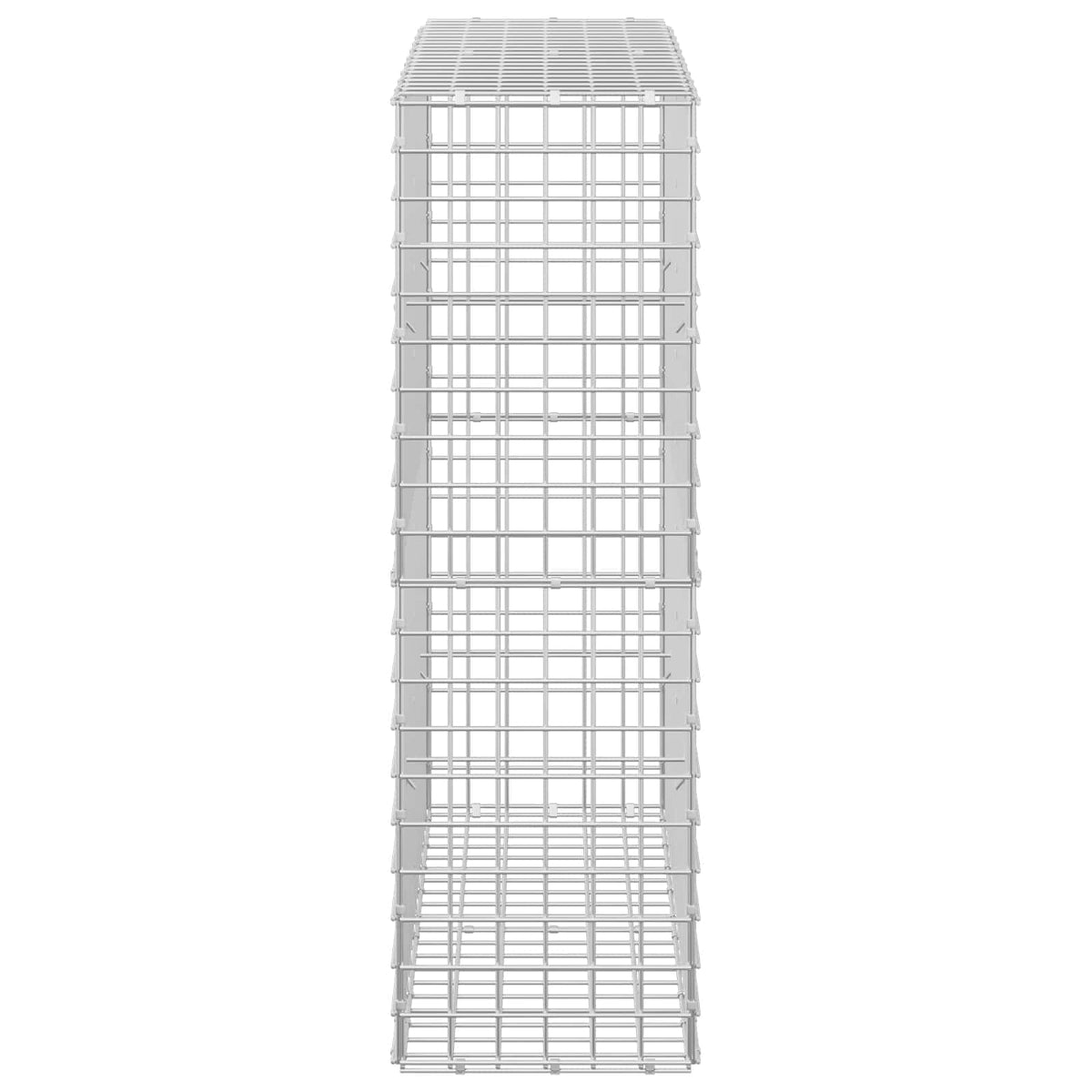 Gabion s žicom debljine 3,5 mm i mrežom 5x5 cm 100x30x100 cm