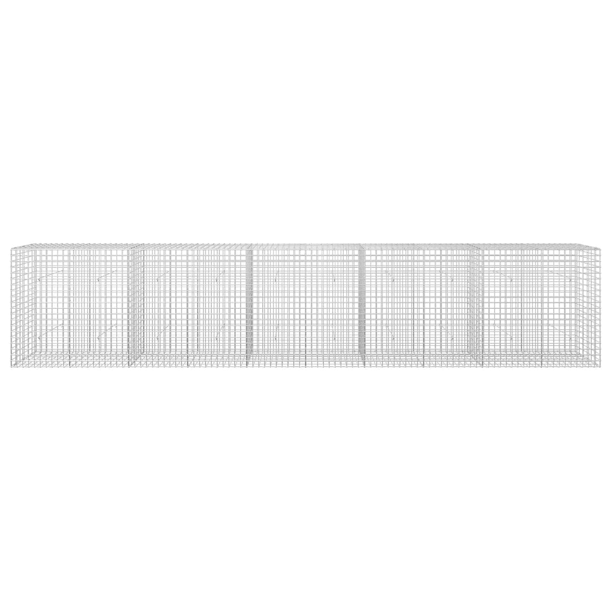 Gabion s žicom debljine 3,5 mm i mrežom 5x5 cm 500x30x100 cm