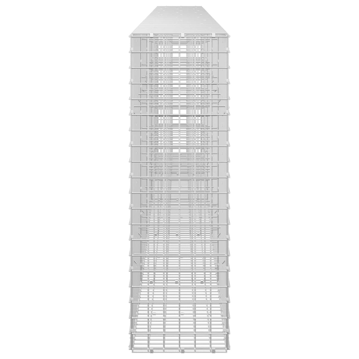 Gabion s žicom debljine 3,5 mm i mrežom 5x5 cm 500x30x100 cm