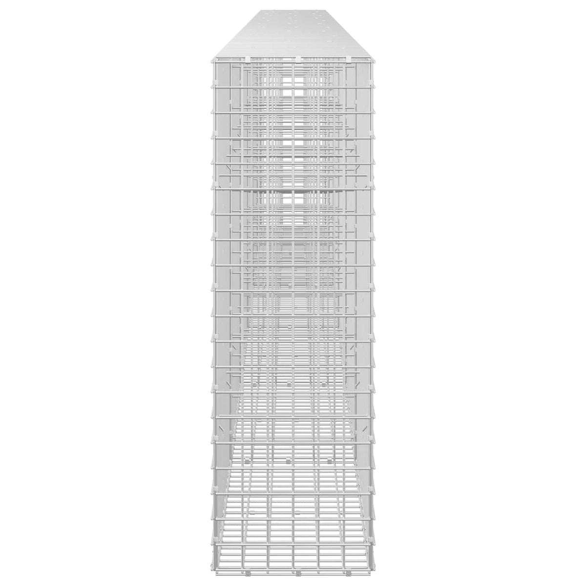 Gabion s žicom debljine 3,5 mm i mrežom 5x5 cm 600x30x100 cm
