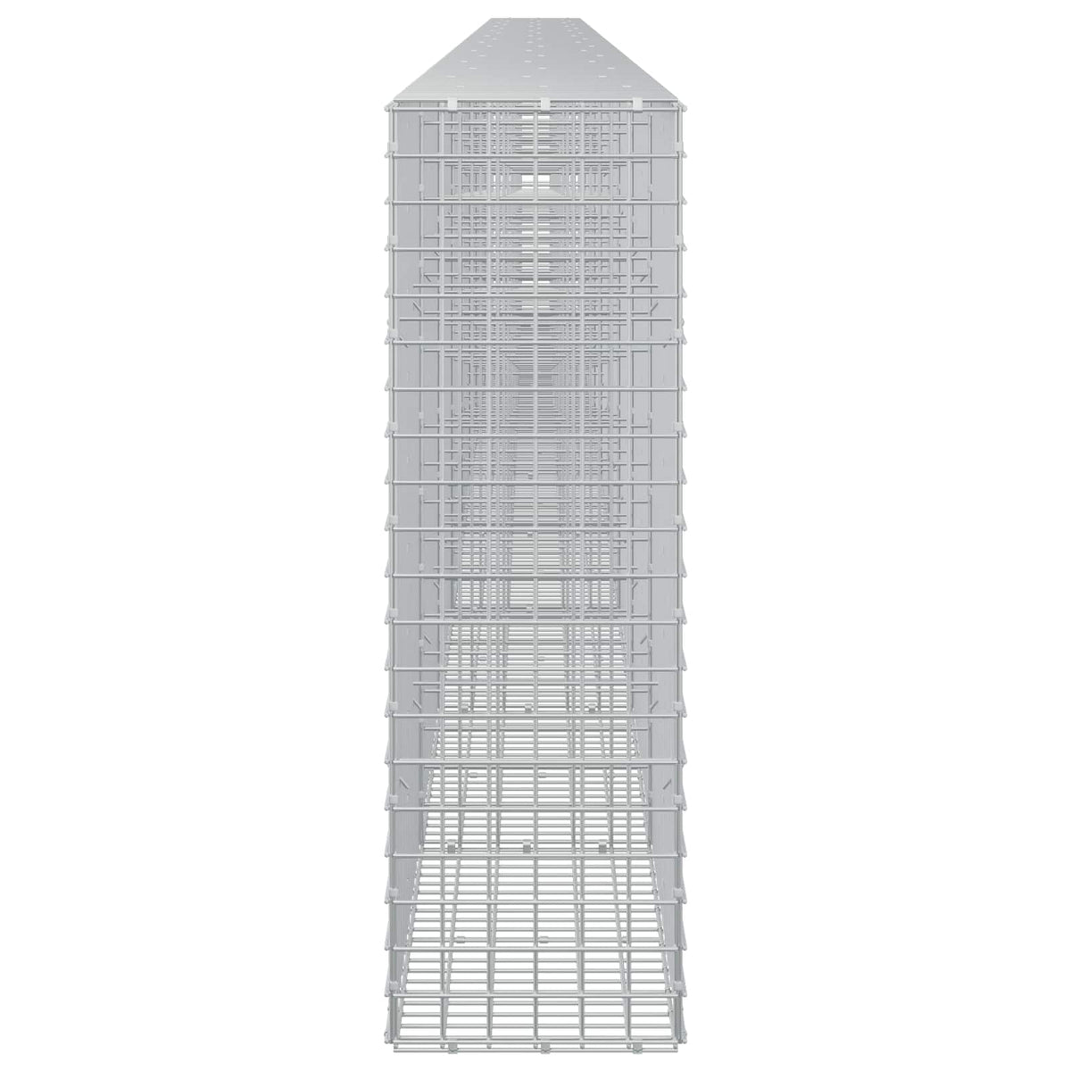 Gabion s žicom debljine 3,5 mm i mrežom 5x5 cm 950x30x100 cm
