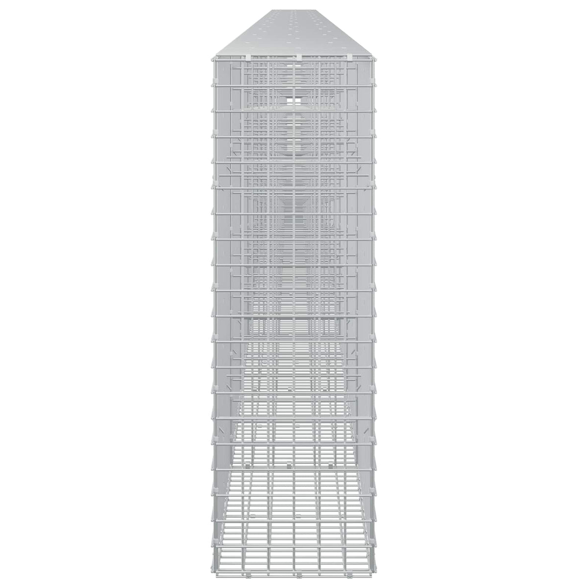 Gabion s žicom debljine 3,5 mm i mrežom 5x5 cm 1100x30x100 cm