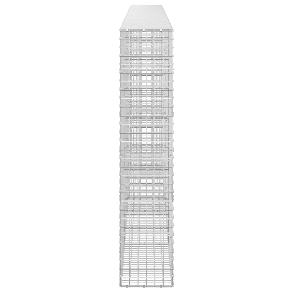 Gabion s žicom debljine 3,5 mm i mrežom 5x5 cm 450x30x150 cm