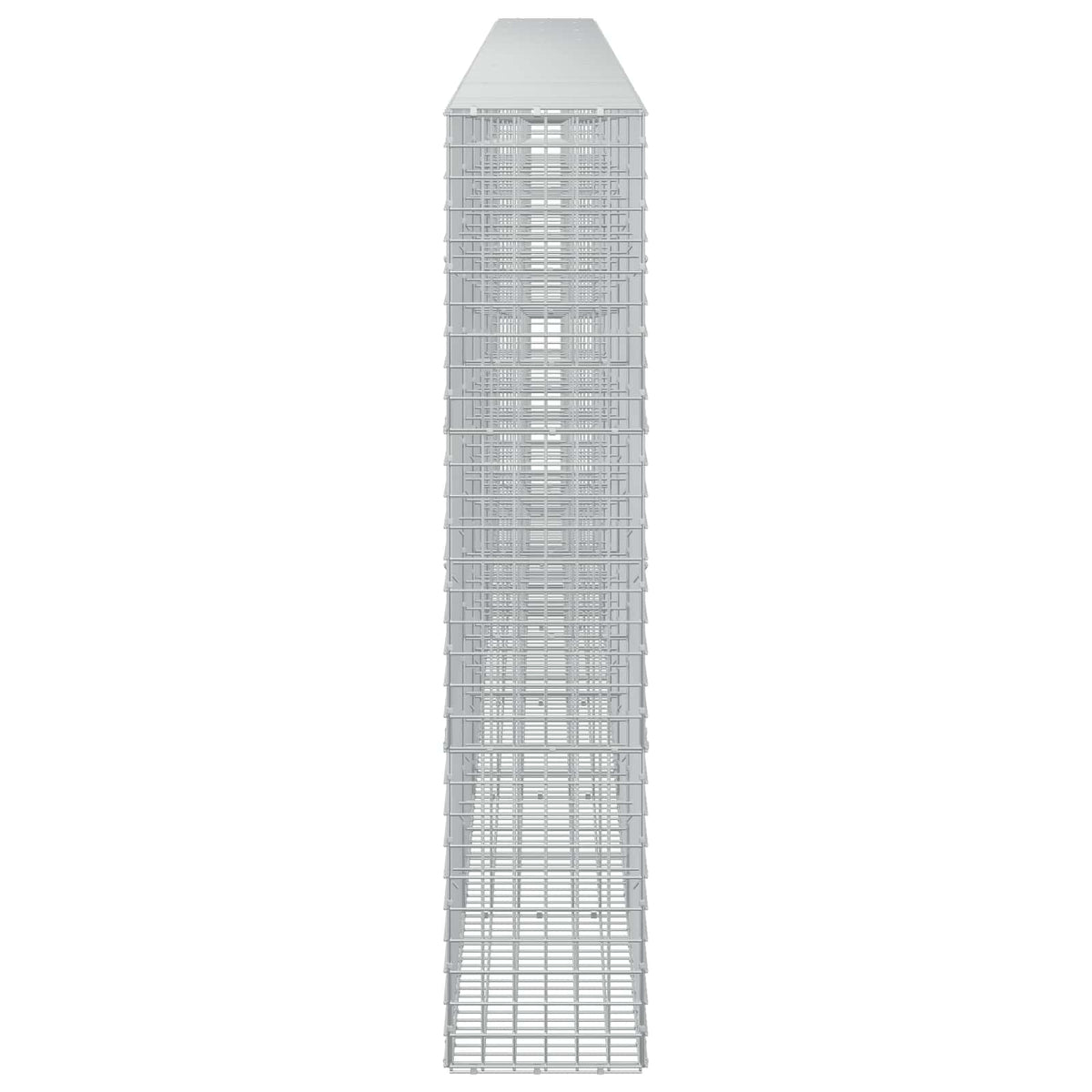 Gabion s žicom debljine 3,5 mm i mrežom 5x5 cm 650x30x150 cm