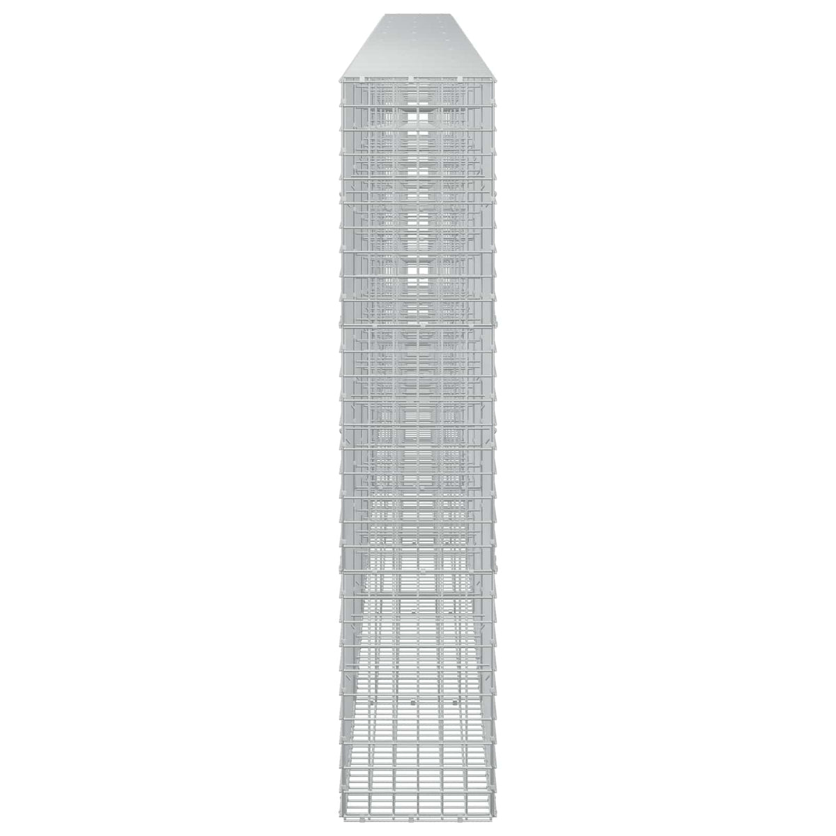 Gabion s žicom debljine 3,5 mm i mrežom 5x5 cm 800x30x150 cm