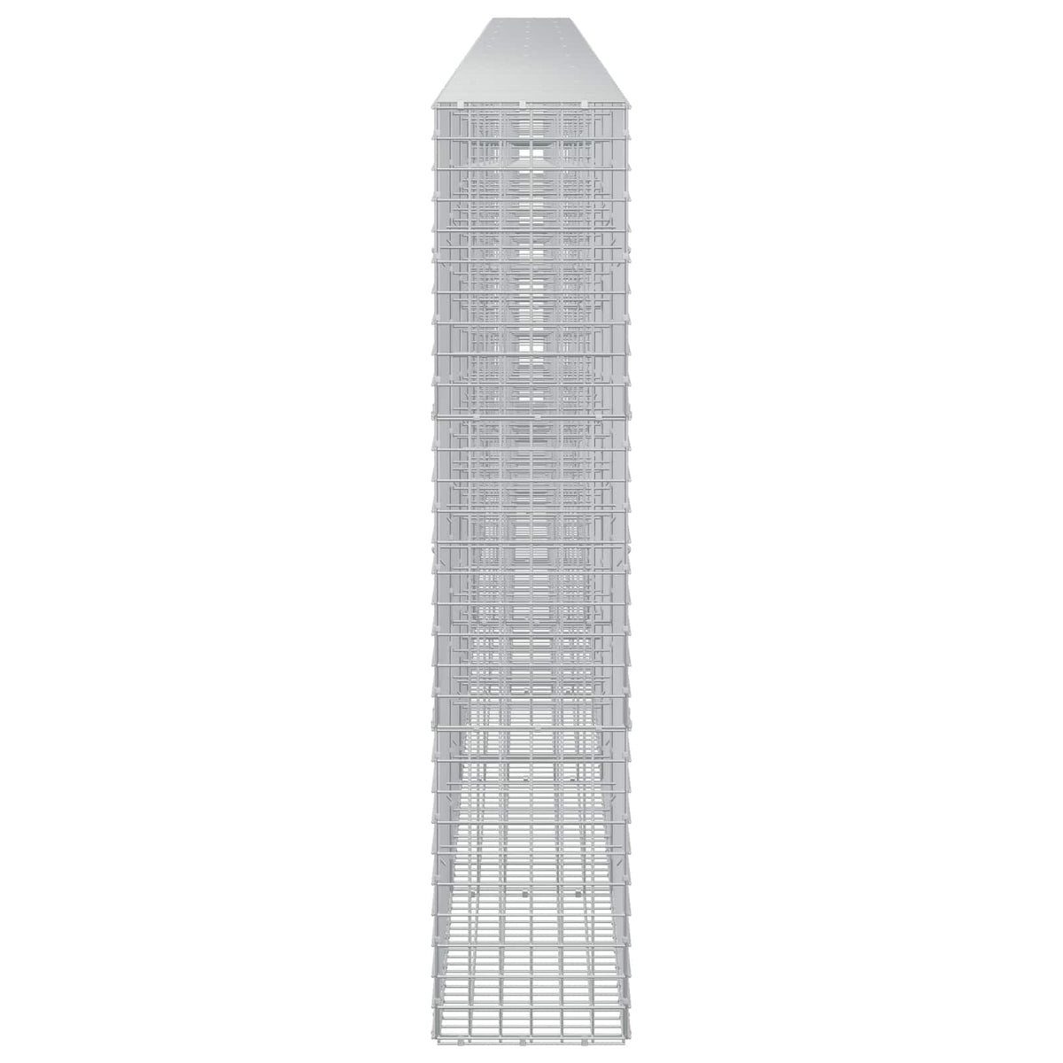 Gabion s žicom debljine 3,5 mm i mrežom 5x5 cm 900x30x150 cm