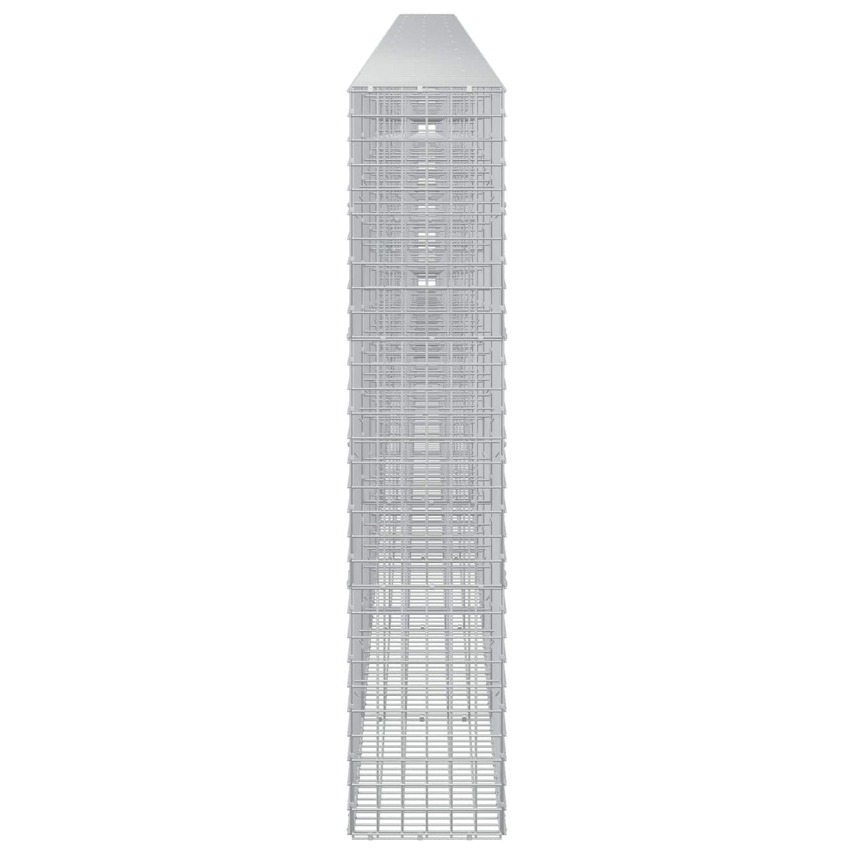 Gabion s žicom debljine 3,5 mm i mrežom 5x5 cm 1100x30x150 cm