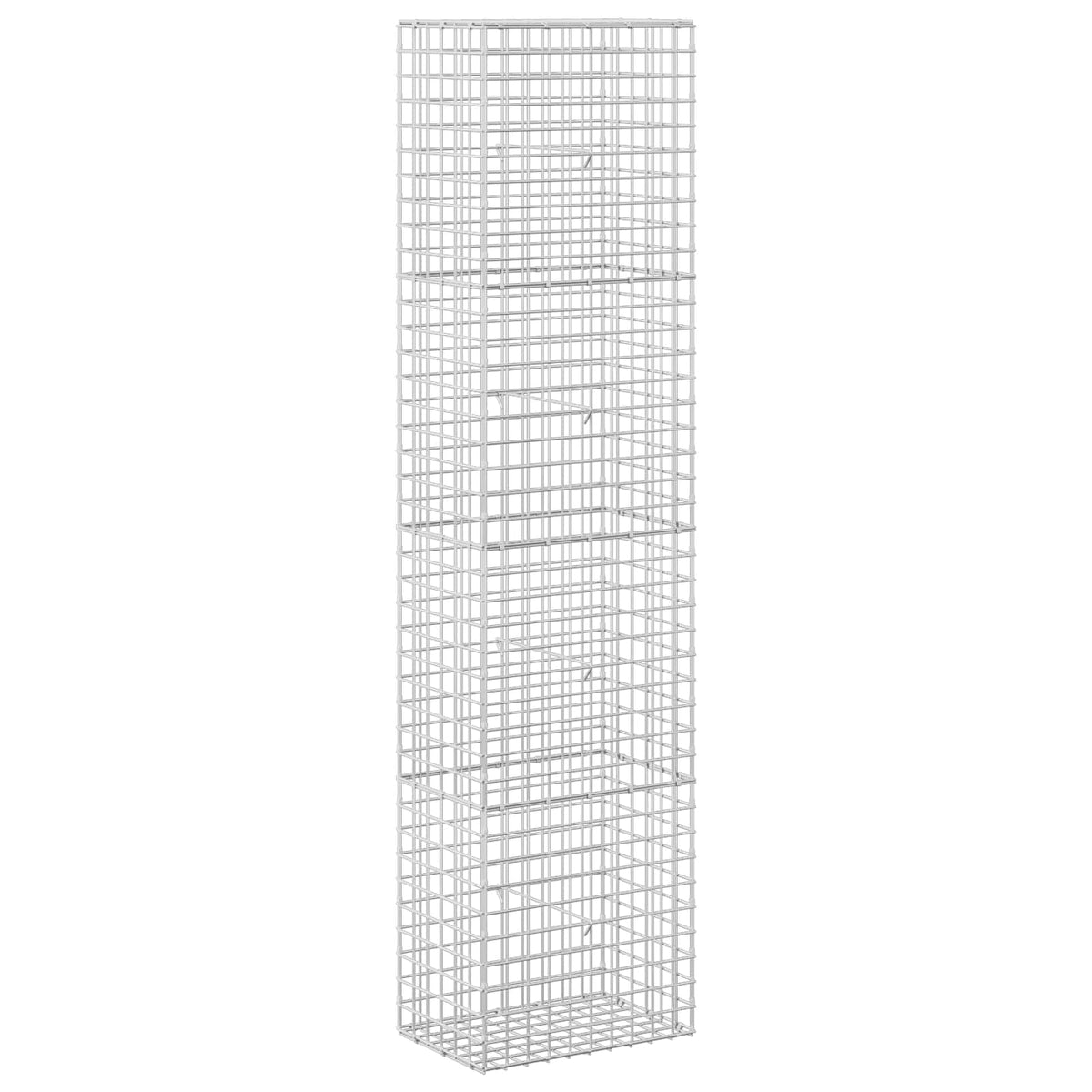 Gabion s žicom debljine 3,5 mm i mrežom 5x5 cm 50x30x200 cm