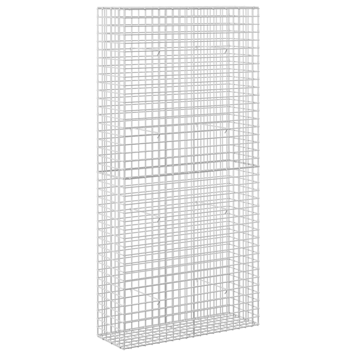 Gabion s žicom debljine 3,5 mm i mrežom 5x5 cm 100x30x200 cm