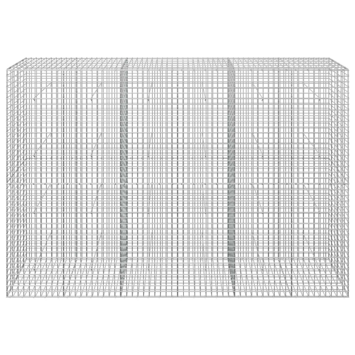 Gabion s žicom debljine 3,5 mm i mrežom 5x5 cm 300x30x200 cm