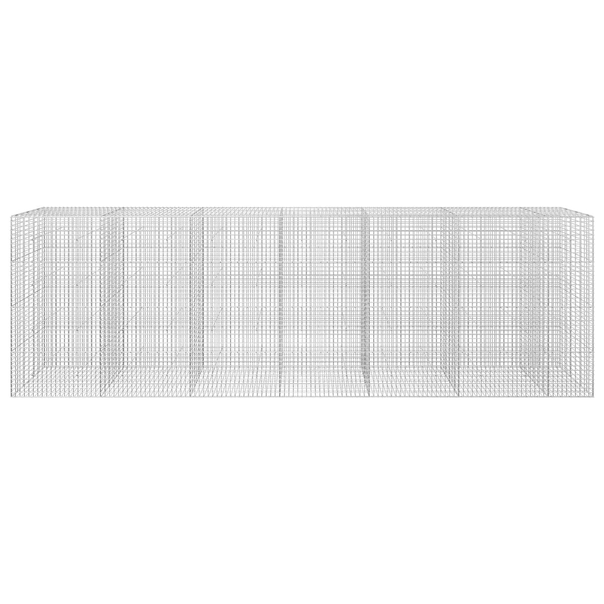 Gabion s žicom debljine 3,5 mm i mrežom 5x5 cm 650x30x200 cm