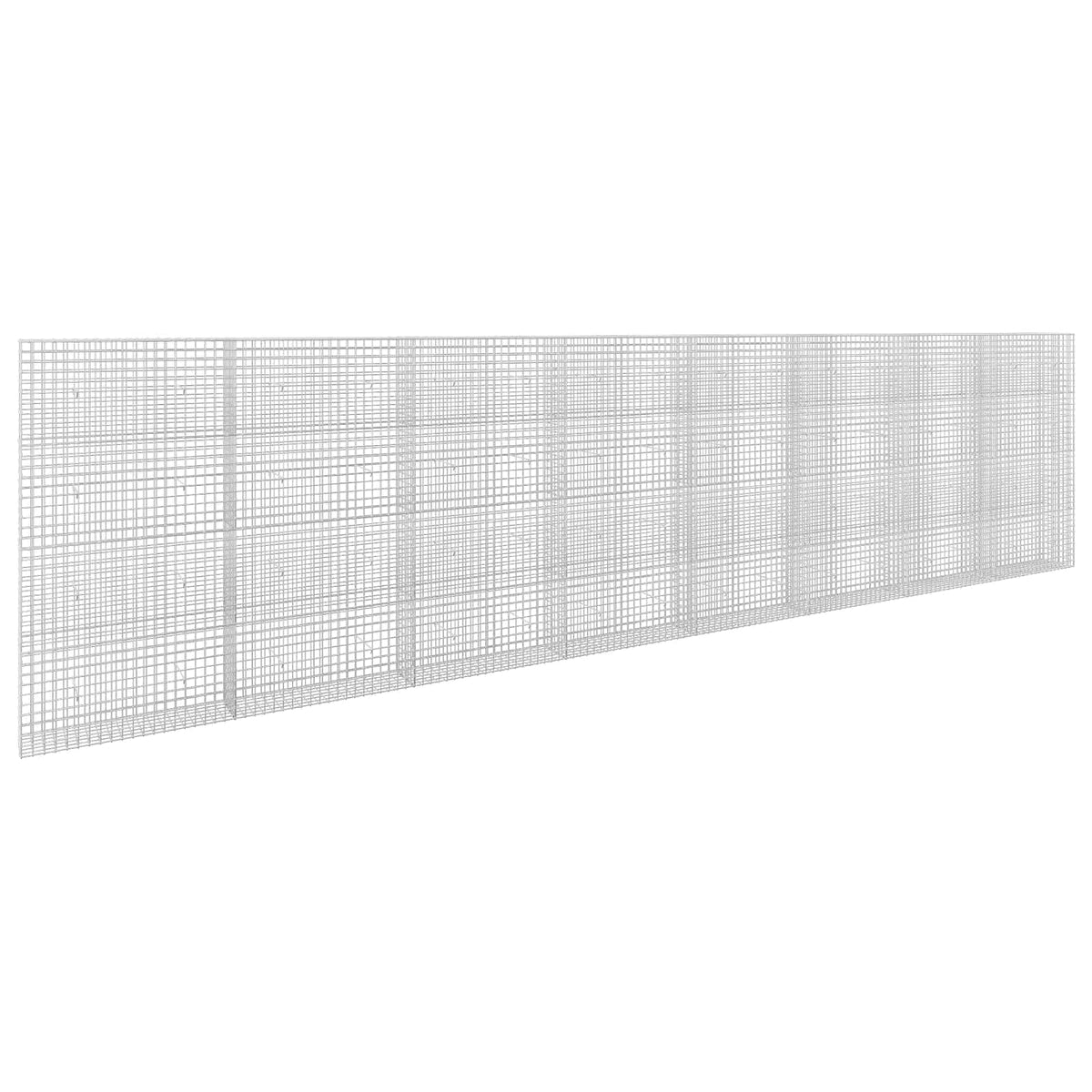 Gabion s žicom debljine 3,5 mm i mrežom 5x5 cm 800x30x200 cm
