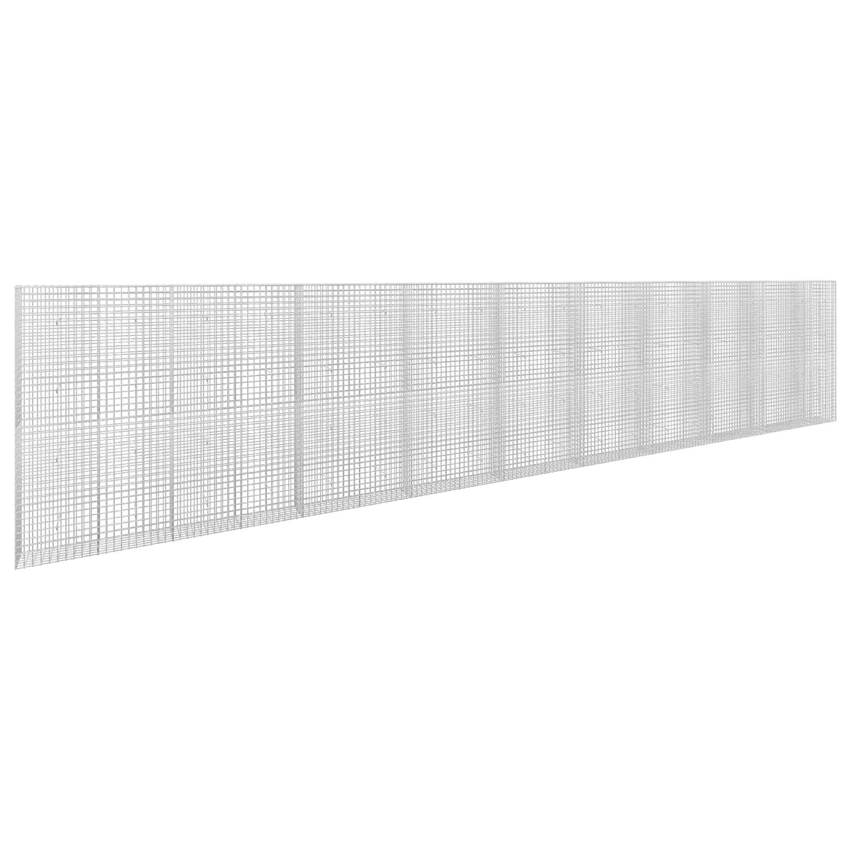 Gabion s žicom debljine 3,5 mm i mrežom 5x5 cm 950x30x200 cm