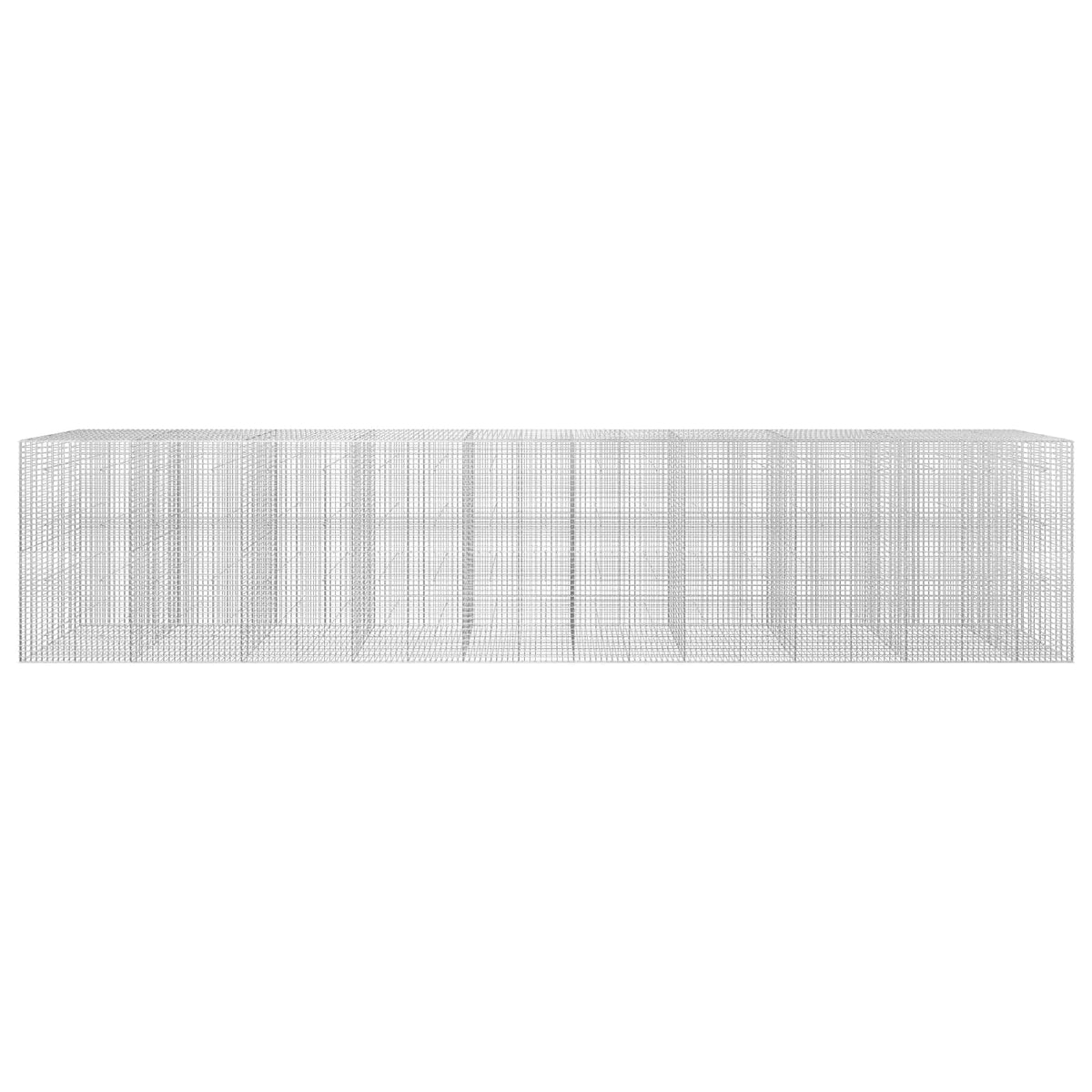 Gabion s žicom debljine 3,5 mm i mrežom 5x5 cm 950x30x200 cm