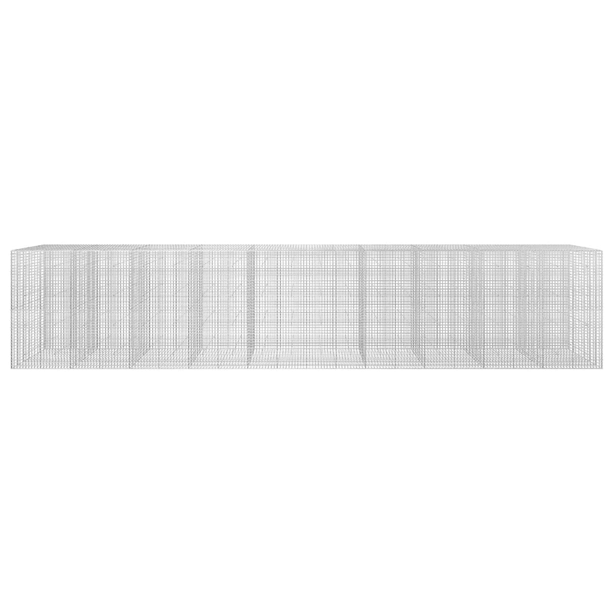 Gabion s žicom debljine 3,5 mm i mrežom 5x5 cm 1000x30x200 cm