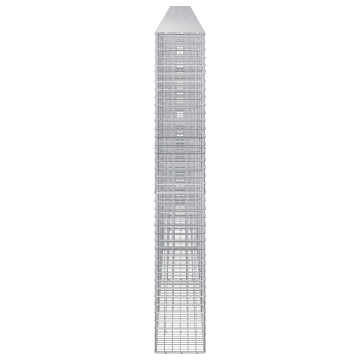 Gabion s žicom debljine 3,5 mm i mrežom 5x5 cm 1150x30x200 cm