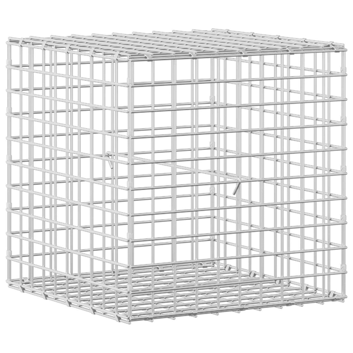 Gabion s žicom debljine 3,5 mm i mrežom 5x5 cm 50x50x50 cm