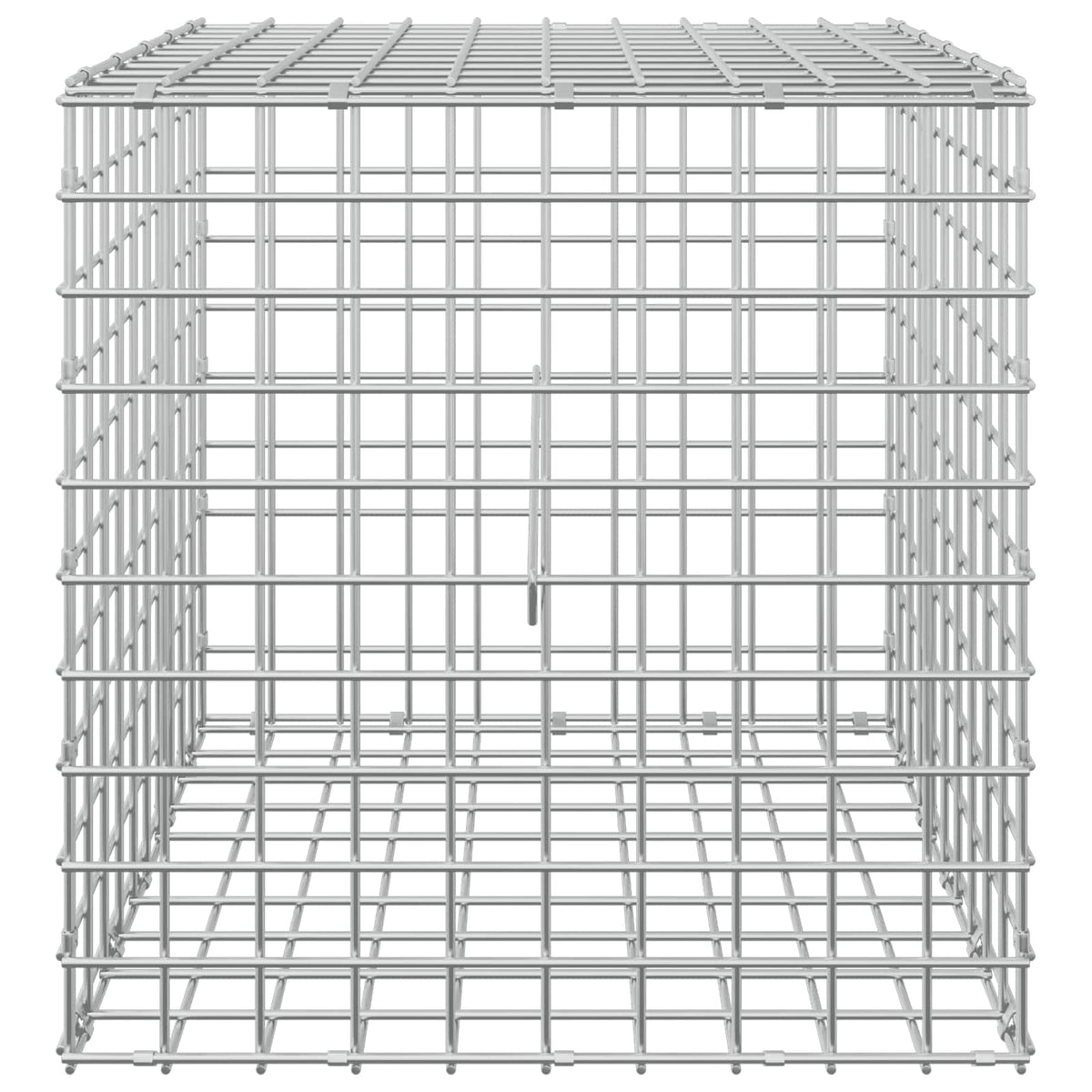 Gabion s žicom debljine 3,5 mm i mrežom 5x5 cm 50x50x50 cm