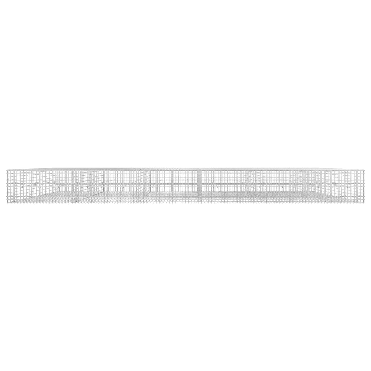 Gabion s žicom debljine 3,5 mm i mrežom 5x5 cm 550x50x50 cm