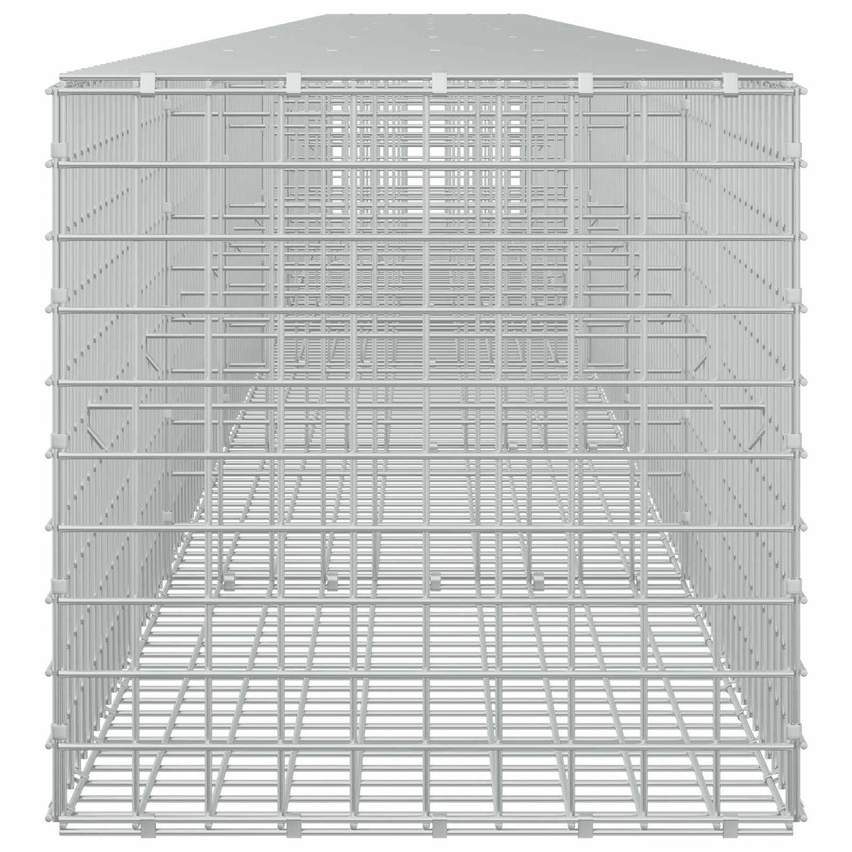 Gabion s žicom debljine 3,5 mm i mrežom 5x5 cm 650x50x50 cm