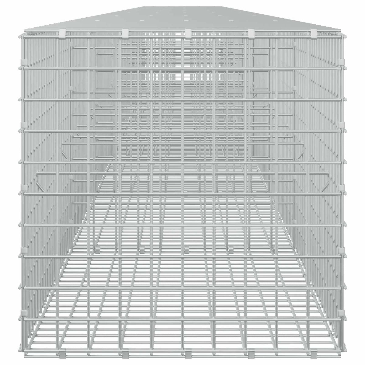 Gabion s žicom debljine 3,5 mm i mrežom 5x5 cm 750x50x50 cm