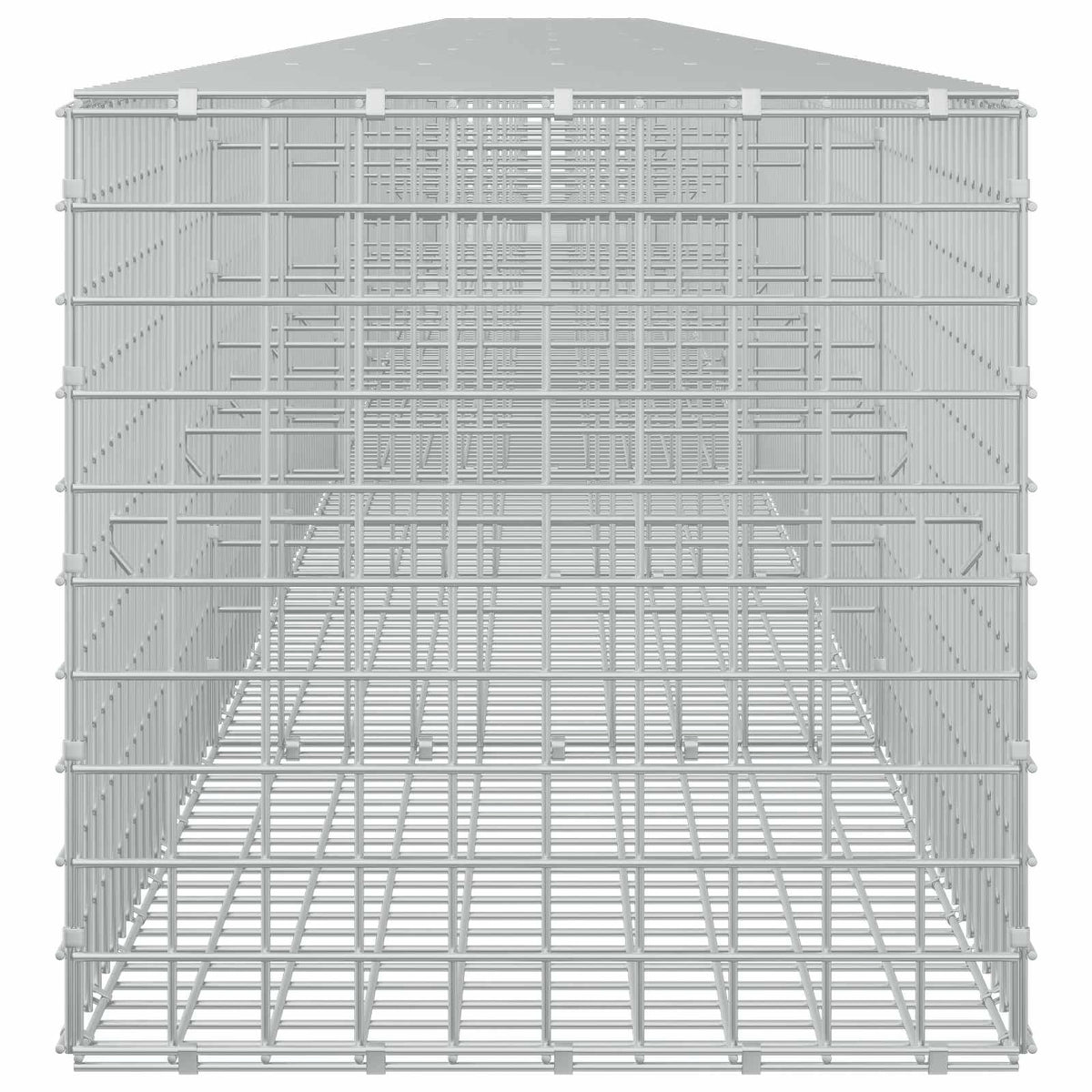 Gabion s žicom debljine 3,5 mm i mrežom 5x5 cm 900x50x50 cm