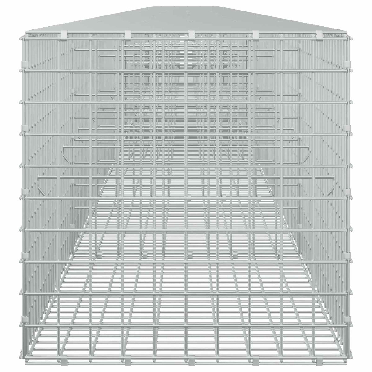 Gabion s žicom debljine 3,5 mm i mrežom 5x5 cm 950x50x50 cm