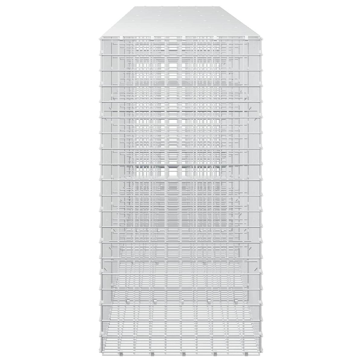 Gabion s žicom debljine 3,5 mm i mrežom 5x5 cm 550x50x100 cm