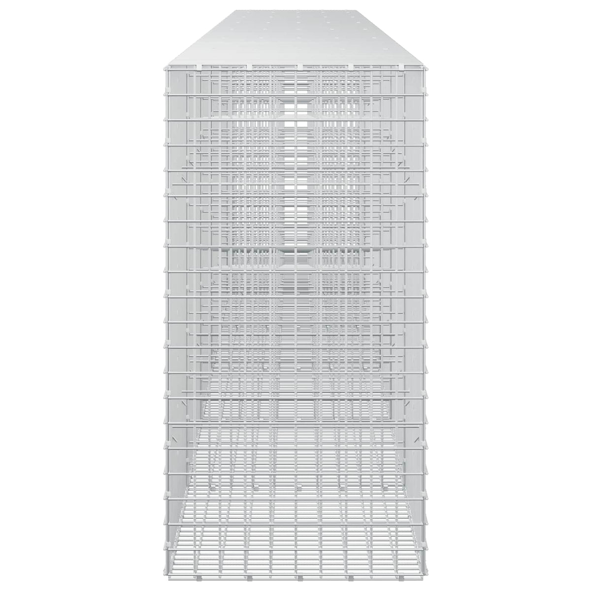 Gabion s žicom debljine 3,5 mm i mrežom 5x5 cm 650x50x100 cm