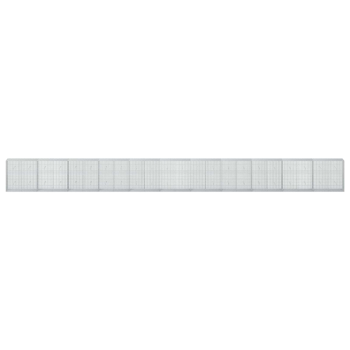 Gabion s žicom debljine 3,5 mm i mrežom 5x5 cm 1100x50x100 cm