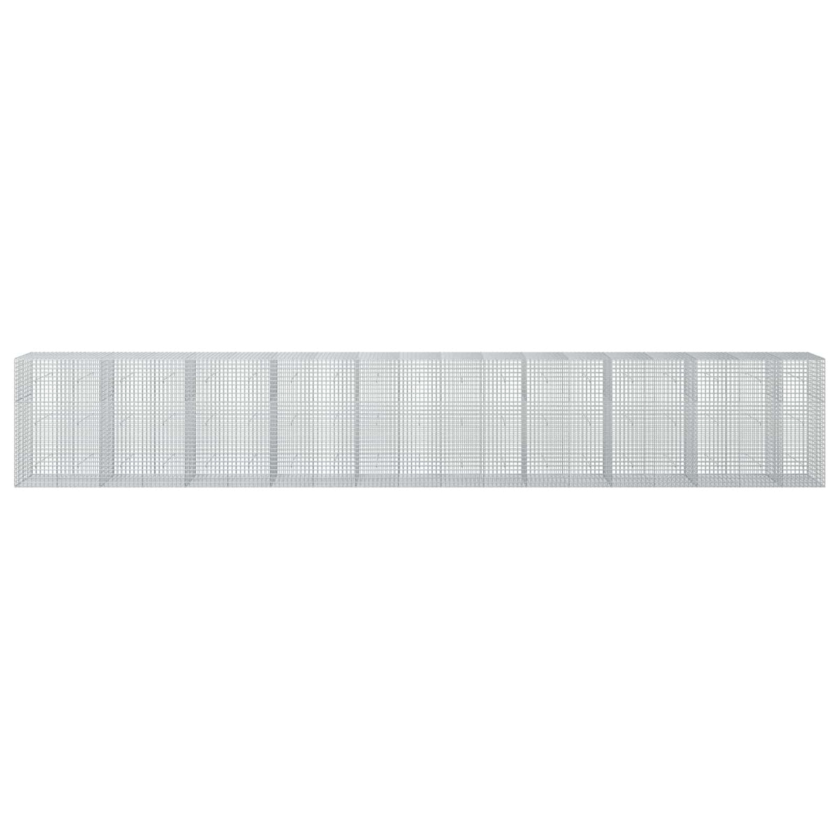 Gabion s žicom debljine 3,5 mm i mrežom 5x5 cm 950x50x150 cm