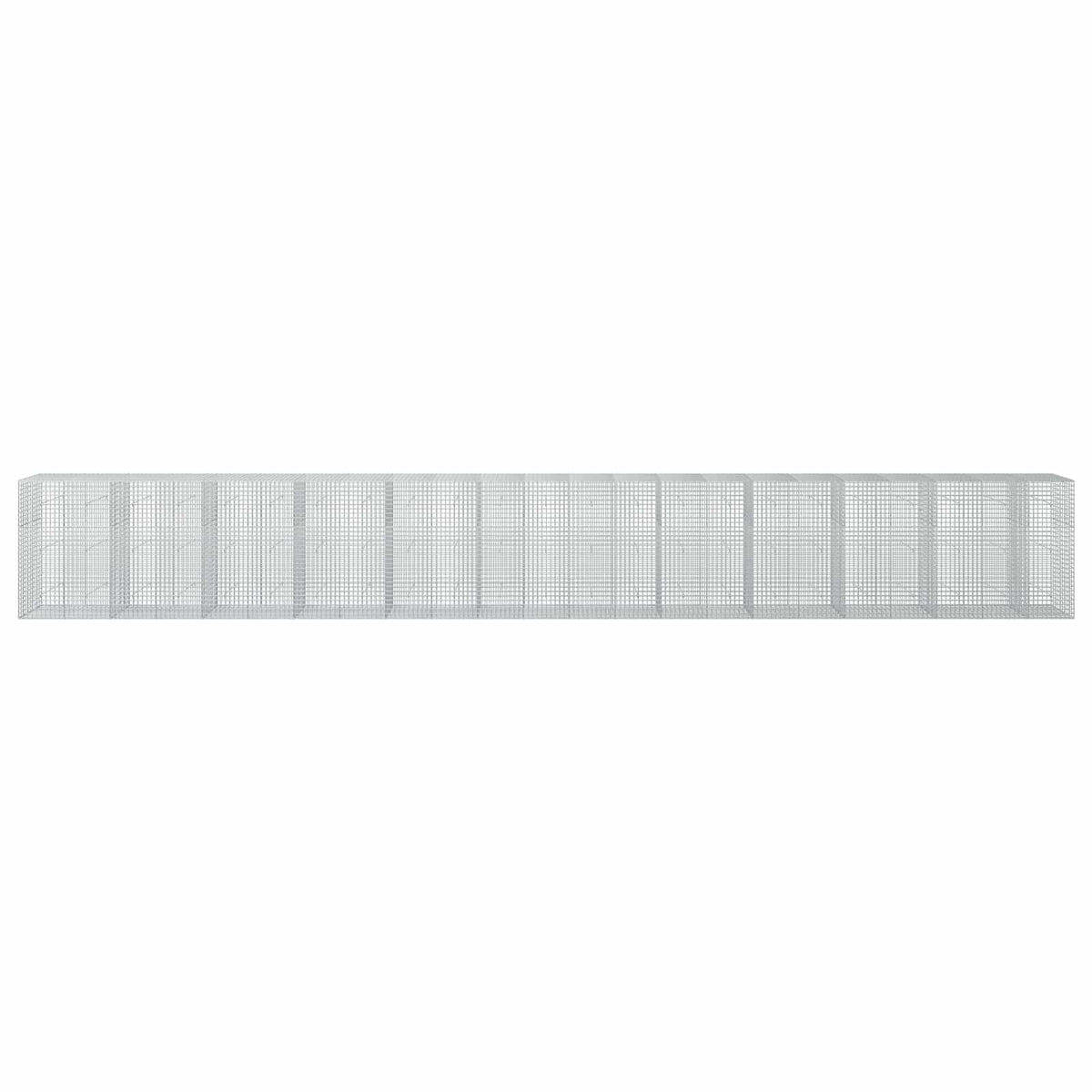 Gabion s žicom debljine 3,5 mm i mrežom 5x5 cm 1150x50x150 cm